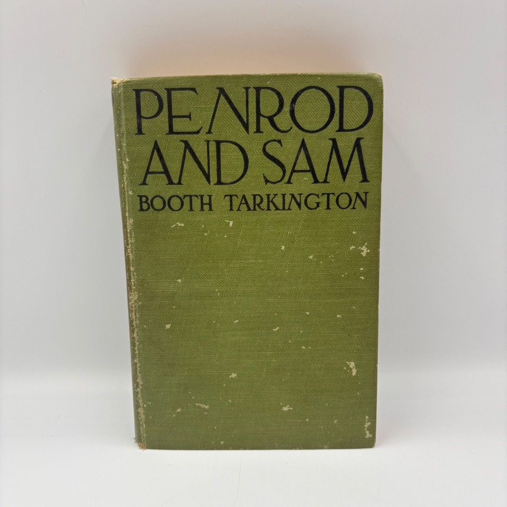 Grosset & Dunlap Penrod and Sam Booth Tarkington Green Hardcover Vintage Fair